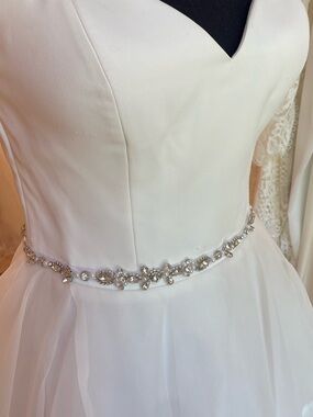 Courtney Silver Sash